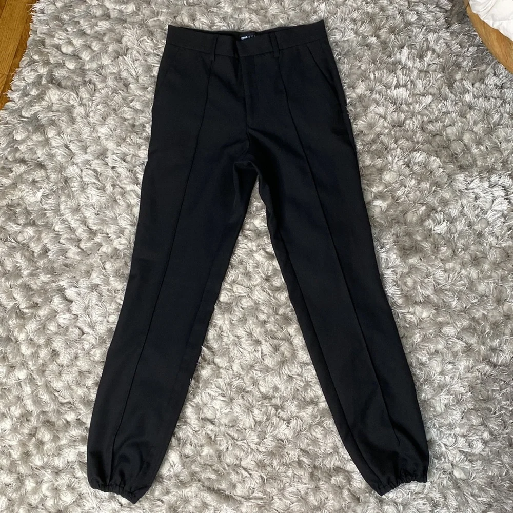 NWOT ASOS Black Mens Joggers 28 x30 - Picture 2 of 10